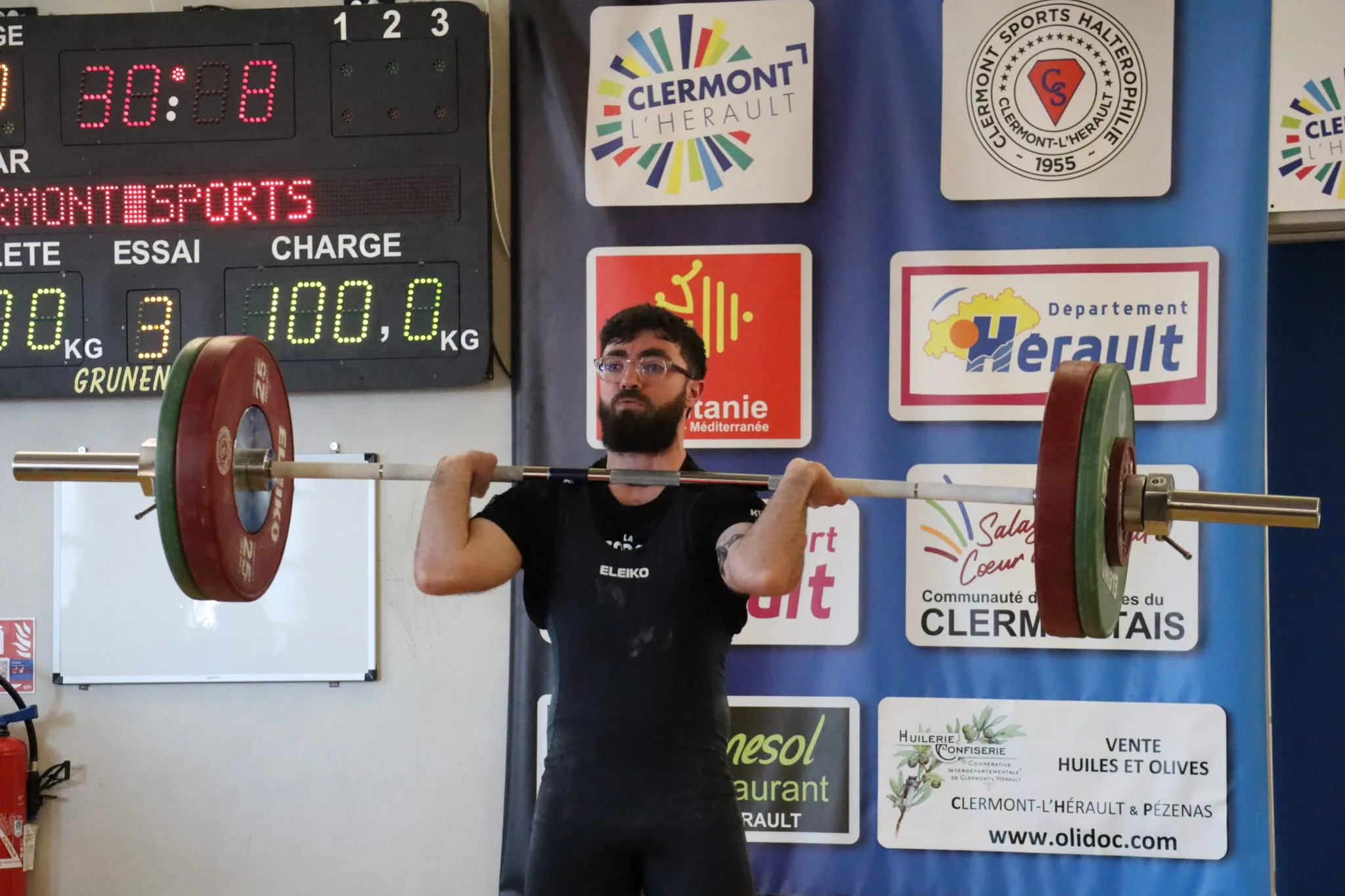 Compétition haltérophilie La Forge Montpellier