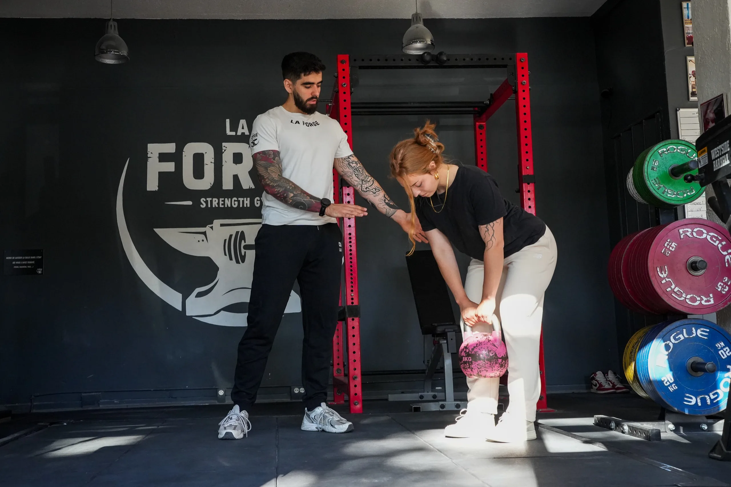 Coach sportif en séance à Montpellier