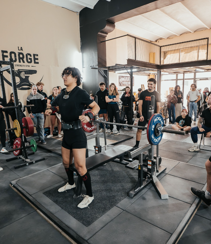 Compétition de force athlétique à La Forge Montpellier