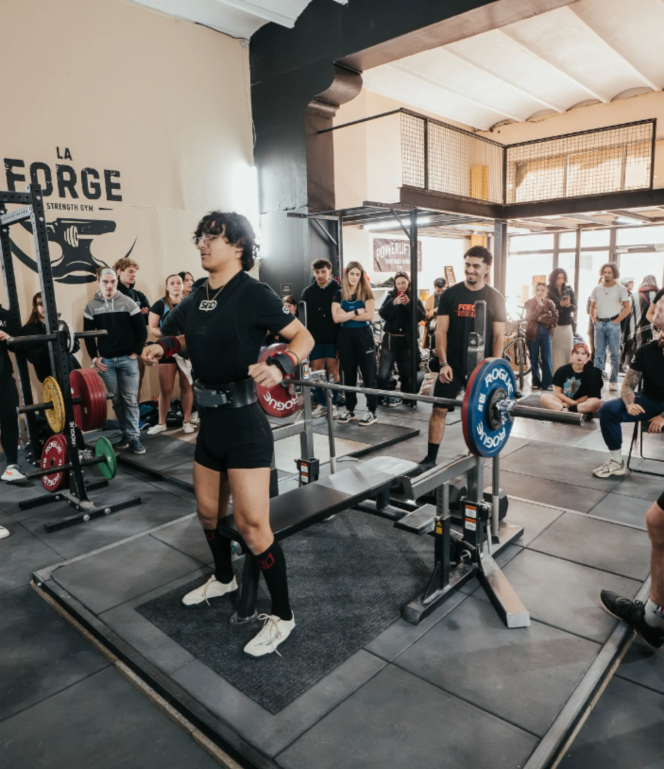 Compétition force athlétique à La Forge Montpellier